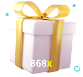 Receba seus bônus de boas-vindas no 868x